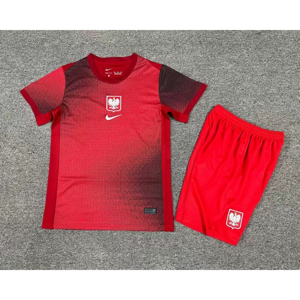 Camiseta Polonia 2ª Niño 2024-2025